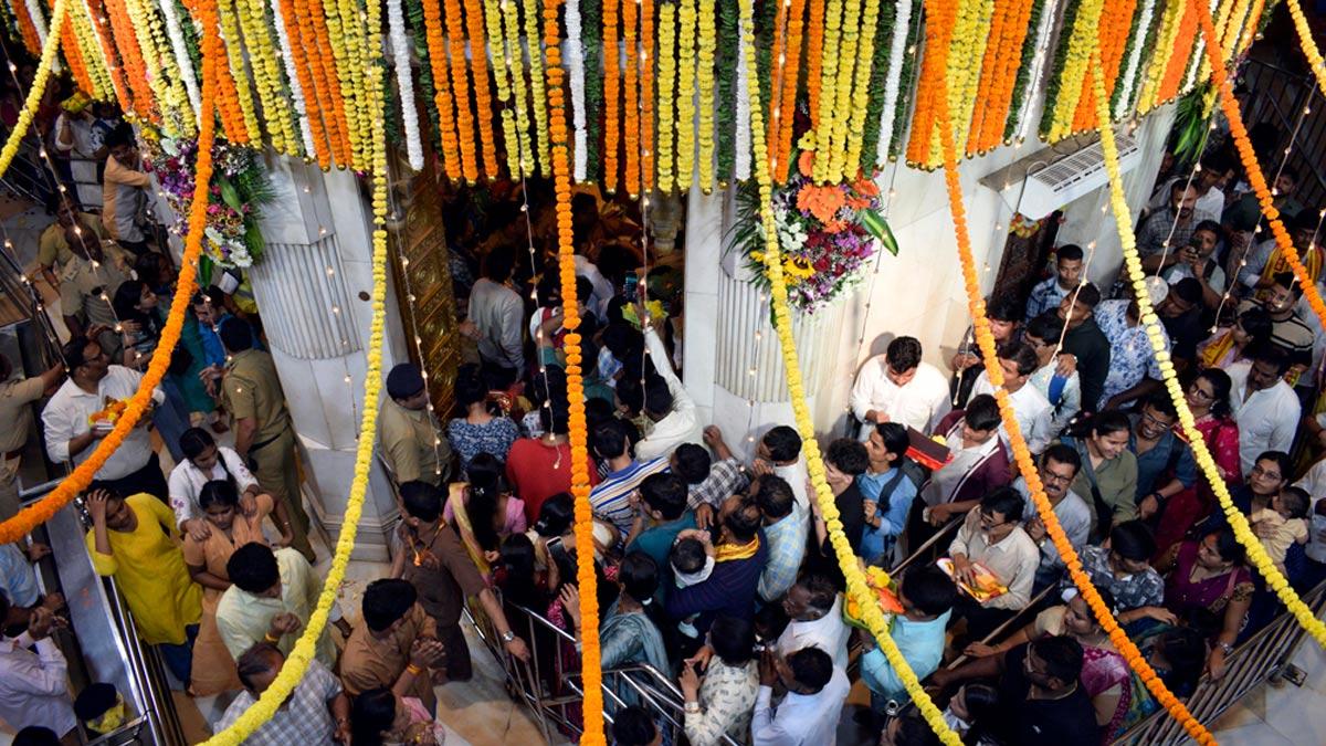 Siddhivinayak temple, Worli, Mumbai