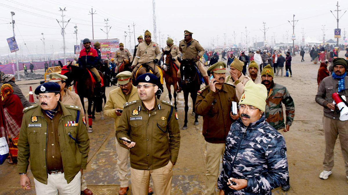 Paush Purnima at Maha Kumbh 2025, in Prayagraj