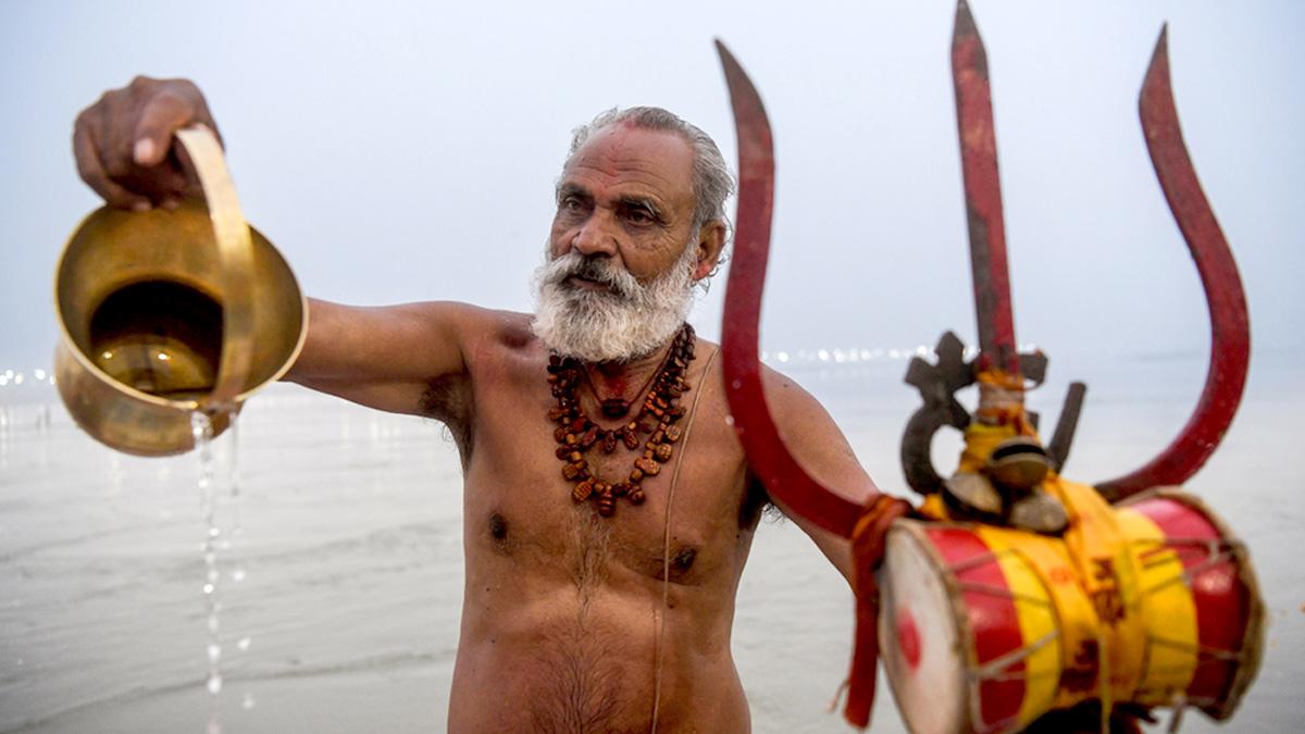 Paush Purnima at Maha Kumbh 2025, in Prayagraj