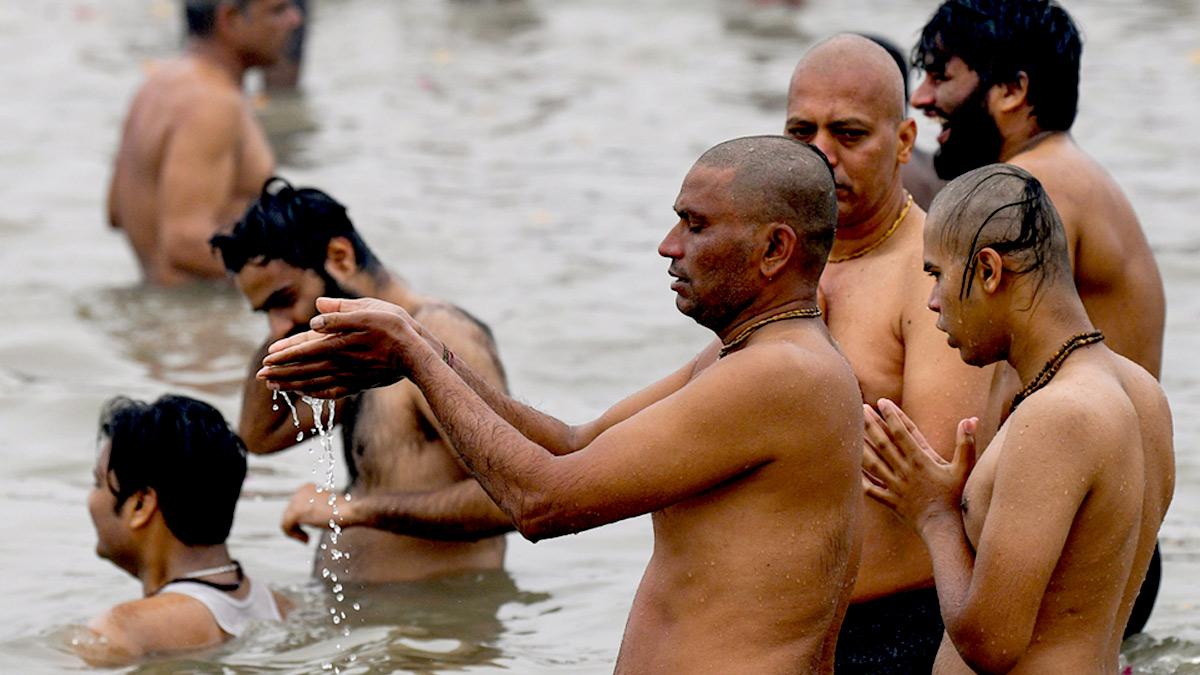 Paush Purnima at Maha Kumbh 2025, in Prayagraj