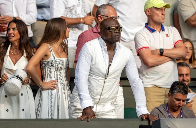 British singer Seal of 90s classic 'Kiss from a rose' fame in attendance