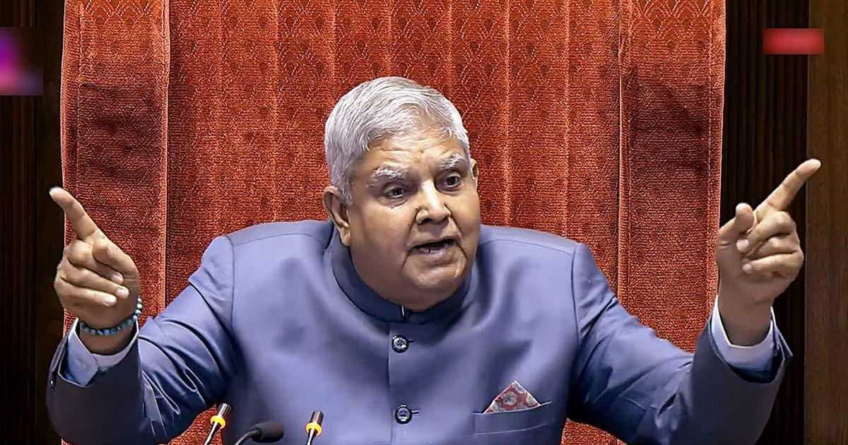 Jagdeep Dhankar: 'Resignation With Intrigue' - Rediff.com