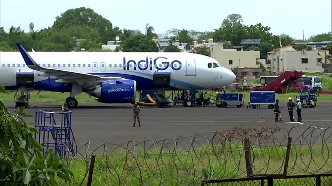 IndiGo Delhi flight makes emergency landing in Nagpur after bomb threat