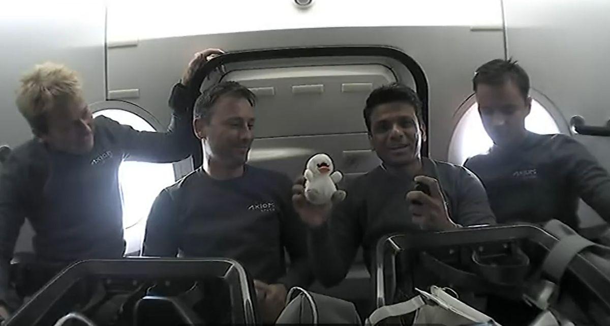 It was an amazing ride and then suddenly...: Shuks from spacecraft -  Rediff.com
