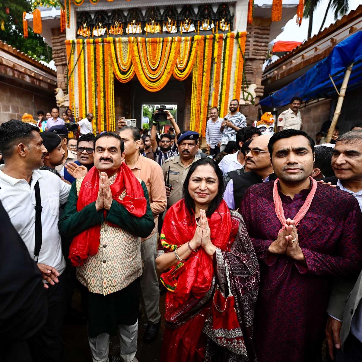 Gautam Adani at Puri