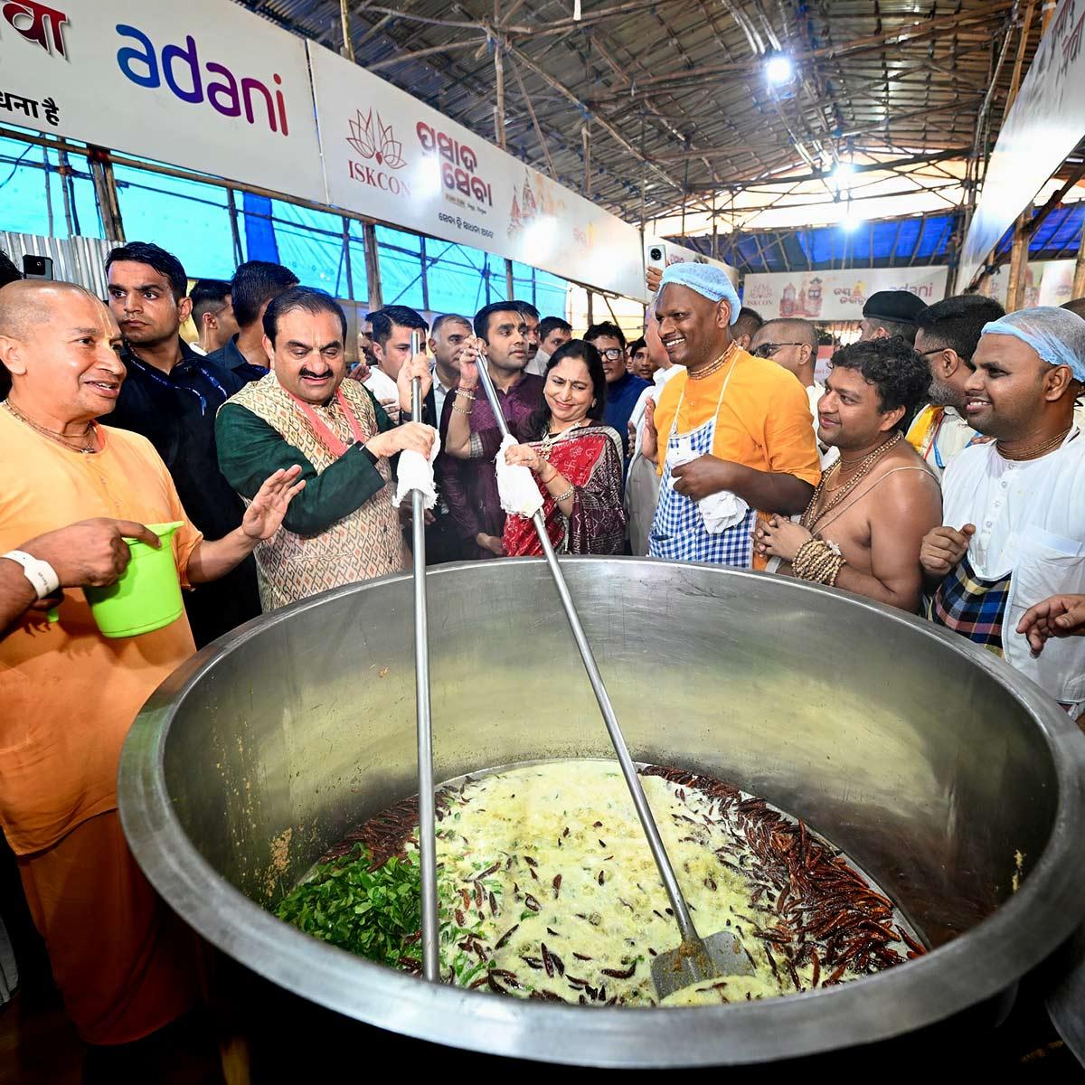 Gautam Adani at Puri