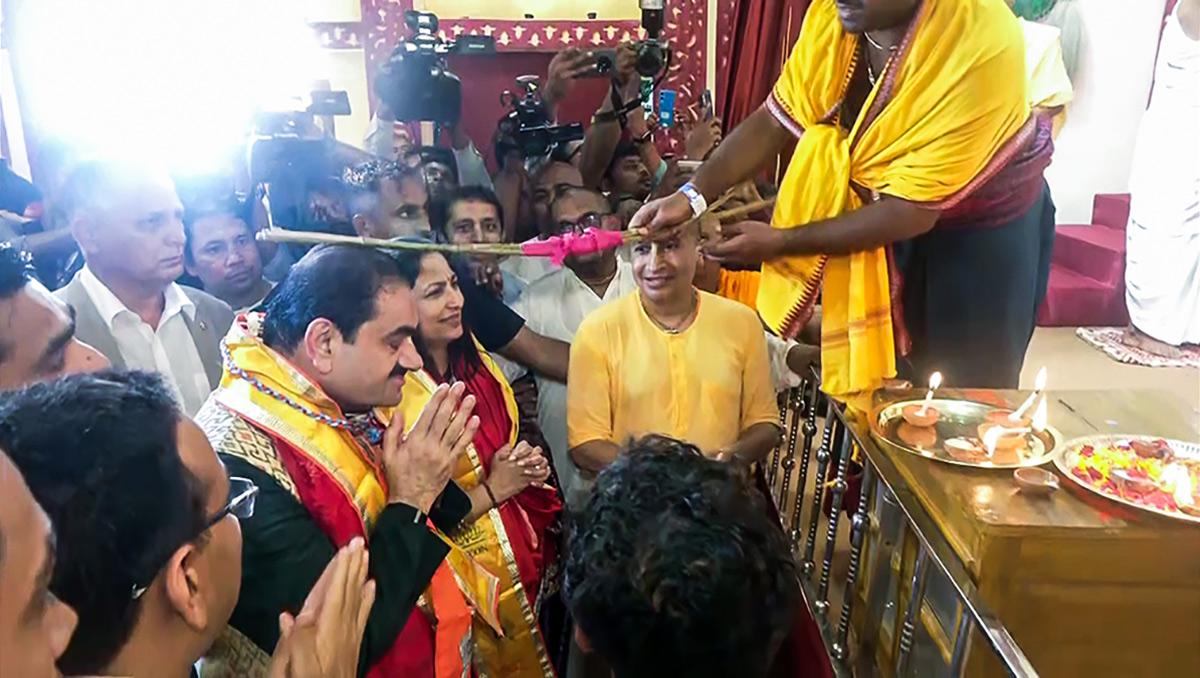 Gautam Adani at Puri