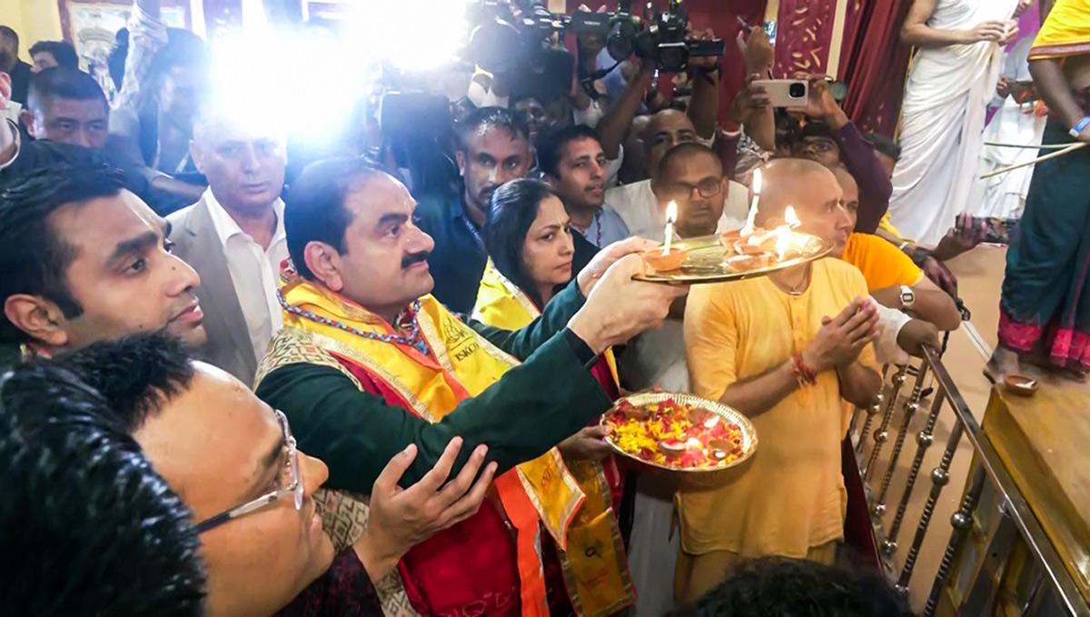 Gautam Adani at Puri