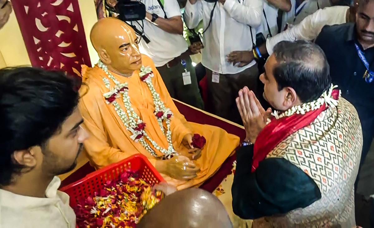 Gautam Adani at Puri