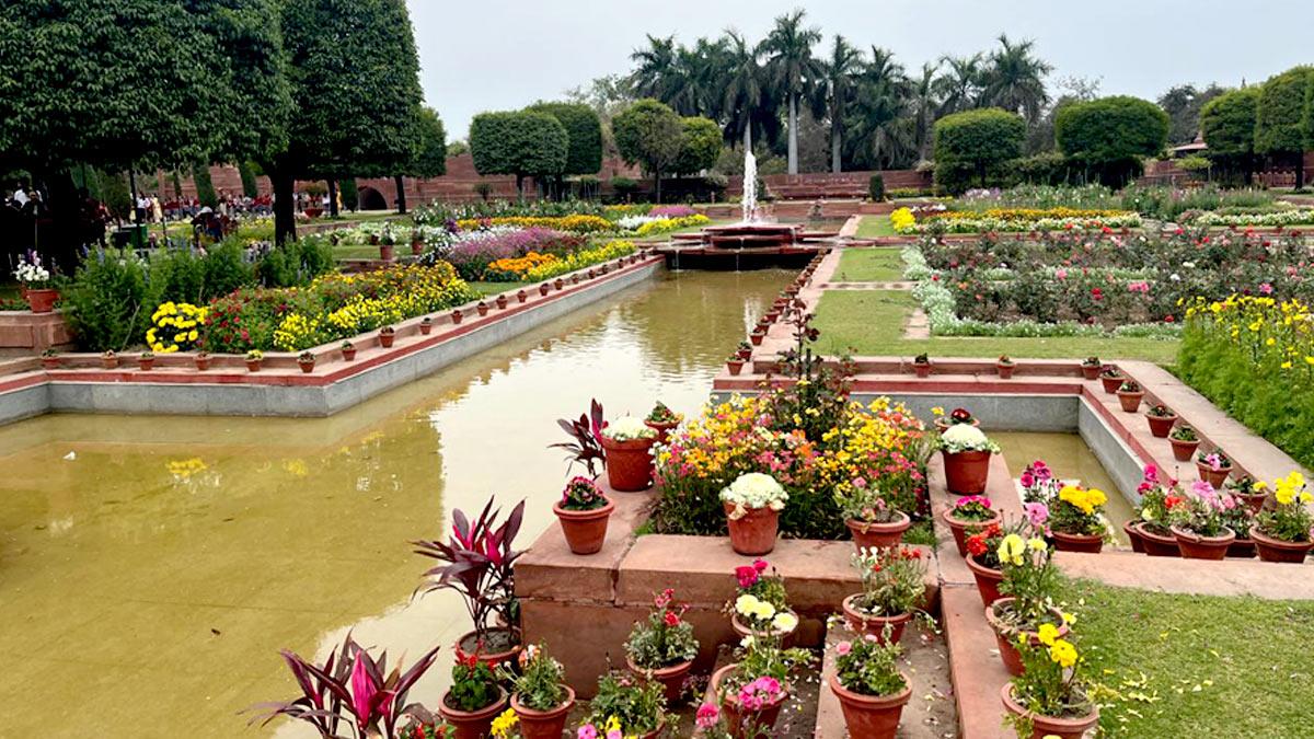 Amrit Udyan was formerly known as Mughal Garden 