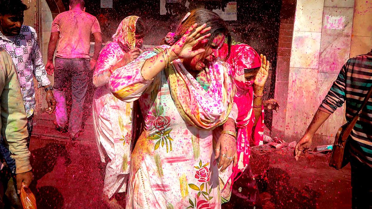 Lathmar Holi, Nandgaon, Mathura