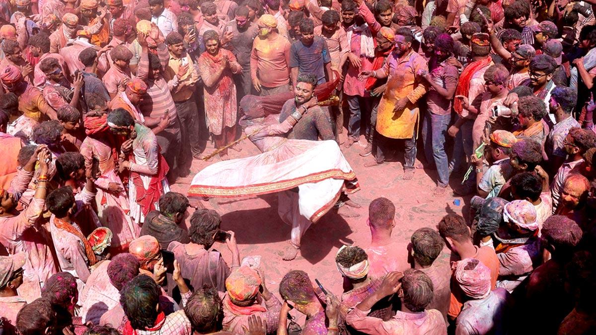 Lathmar Holi, Nandgaon, Mathura