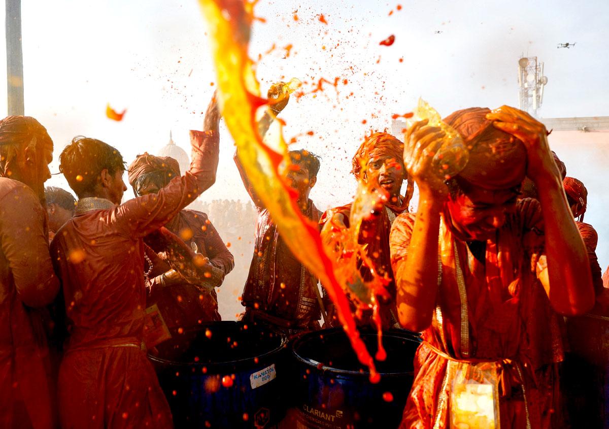 Lathmar Holi, Nandgaon, Mathura