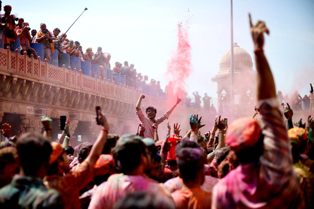 Lathmar Holi, Nandgaon, Mathura