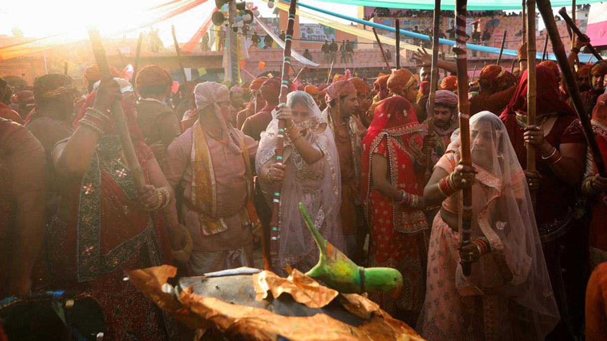 Lathmar Holi, Nandgaon, Mathura