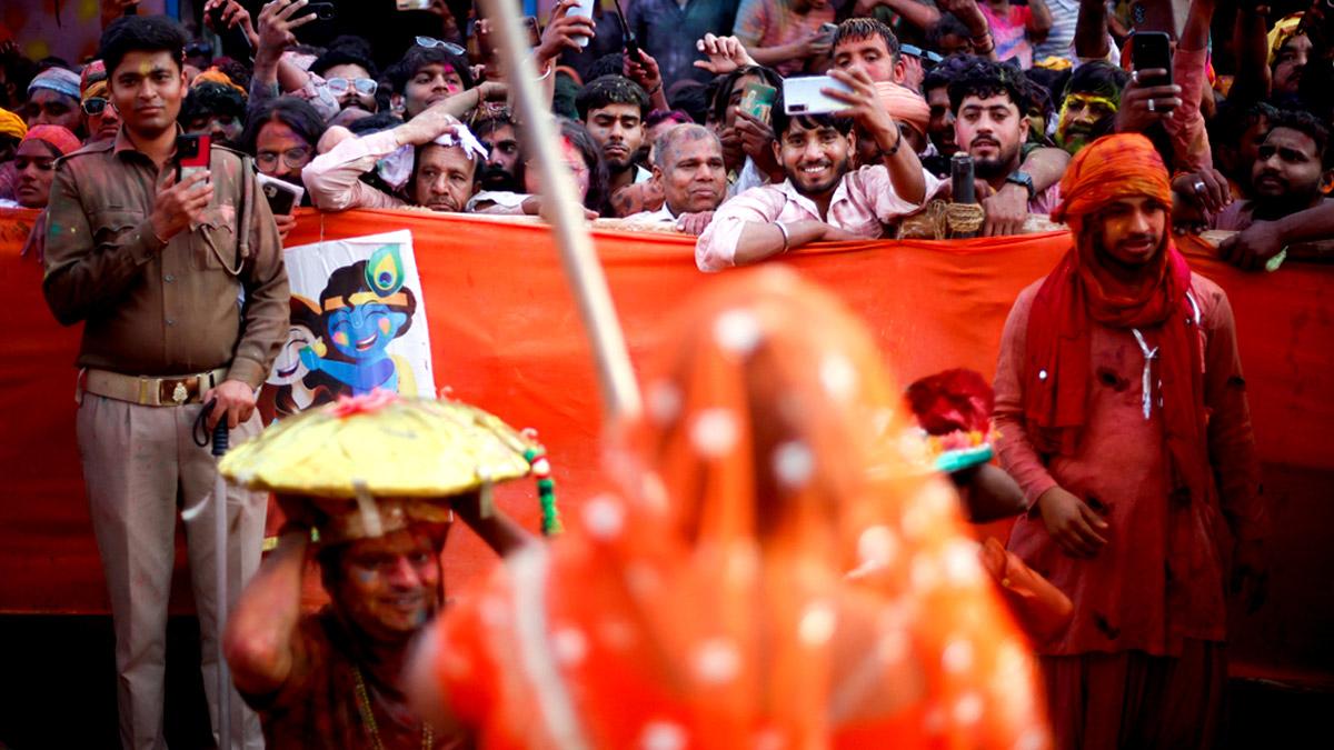 Lathmar Holi, Nandgaon, Mathura