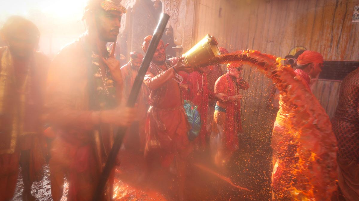 Lathmar Holi, Nandgaon, Mathura