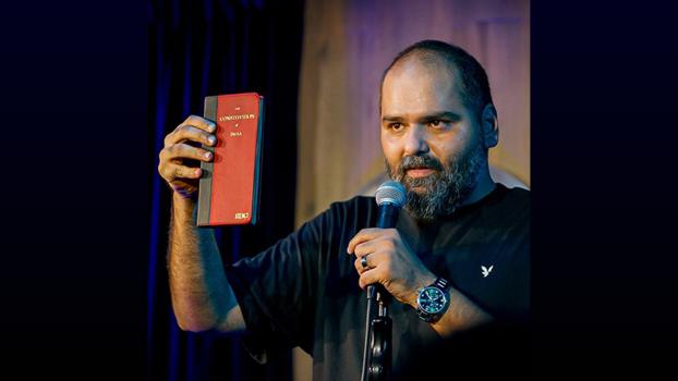 Stand-up comedian Kunal Kamra