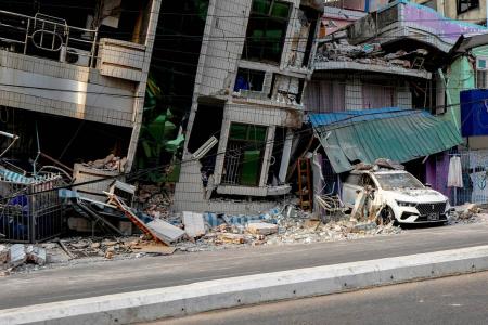 Earthquake rescue in Myanmar