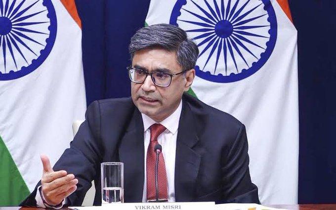 Foreign secretary Vikram Misri