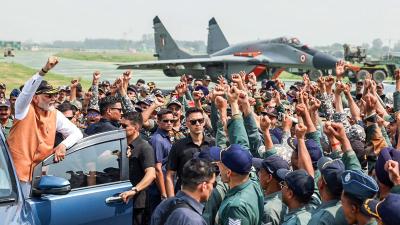 Prime Minister Modi Visits Adam Air Base: A Symbolic Message Amidst Rising Tensions