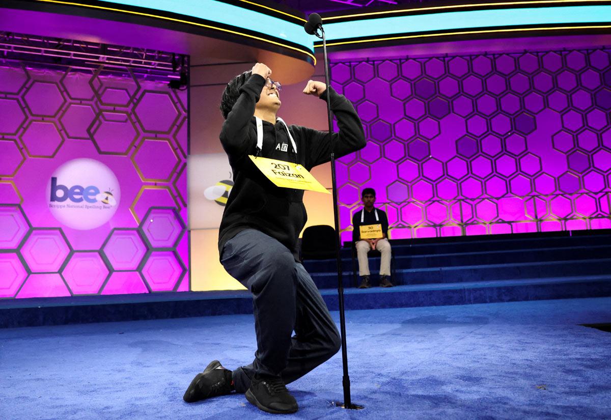 India Again! Faizan Zaki Wins Spelling Bee