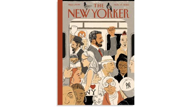 The New Yorker's upcoming cover features Mamdani