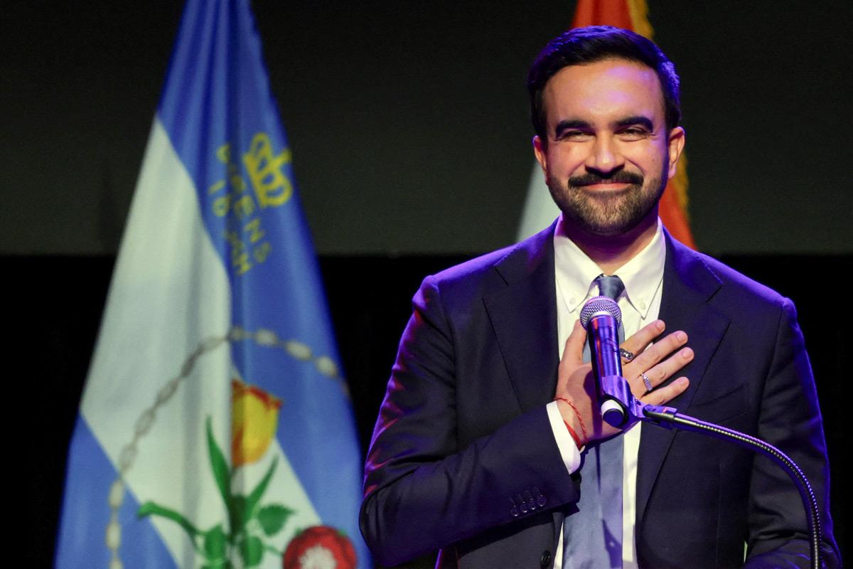 Zohran Kwame Mamdani. Pic: Jeenah Moon/Reuters