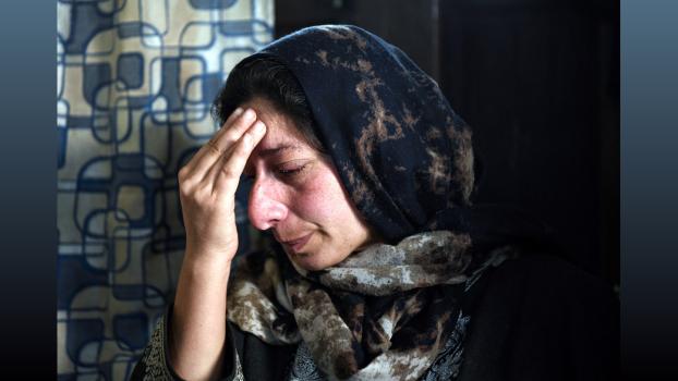 Sister-in-law of Umar Un Nabi, a suspect in the blast, mourns his death