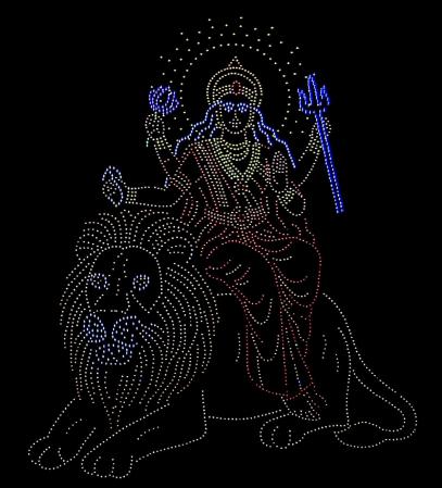 A drone show mesmerises people at the Mysuru Dasara 2025 celebrations A drone show mesmerises people at the Mysuru Dasara 2025 celebrations