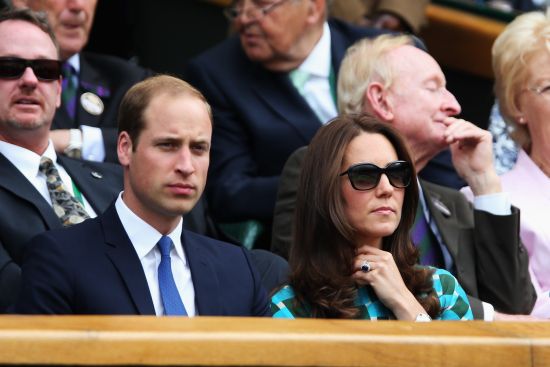 Prince William Duke of Cambridge and Catherine, Duchess of Cambridge in the Royal Box 