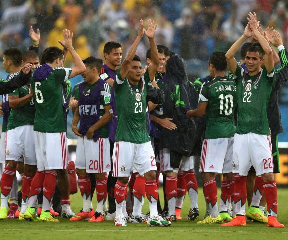 Mexico unlikely to be overawed against favourites Brazil - Rediff Sports