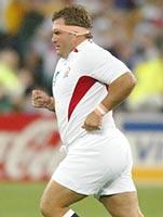 New record: England prop Jason Leonard