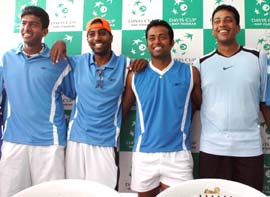 Indian Davis Cup team