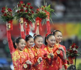 Chinese women win gold