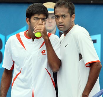 Rohan Bopanna and Rajeev Ram