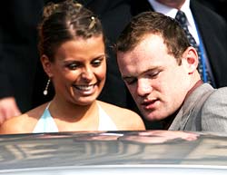 Rooney and Coleen McLoughlin