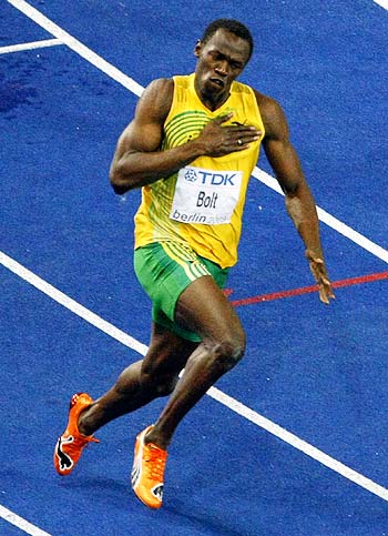 Bolt defies gravity