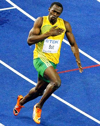 Bolt is a once-in-a-century athlete