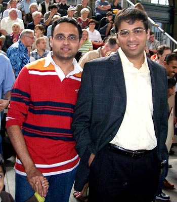 Spotted: Viswanathan Anand in Zurich