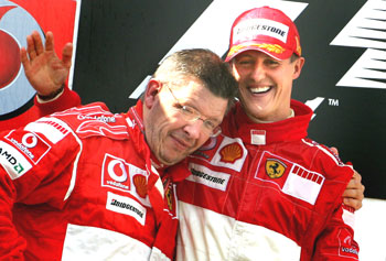 Michael and Ross Brawn