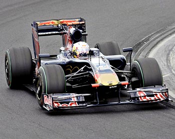 Toro Rosso driver Jaime Alguersuari