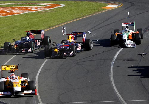 rediff.com: Images from the 2009 Australian Grand Prix