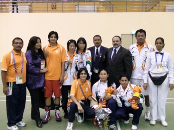 The Indian boxing team at Hanoi