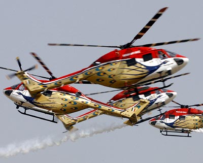 Indian Air Force (IAF) helicopters