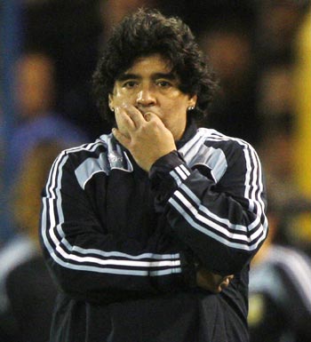 Maradona's insults made 'in violent emotions' - Rediff Sports
