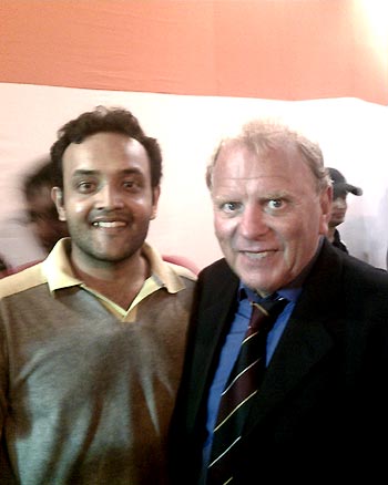Spotted: India football coach Bob Houghton
