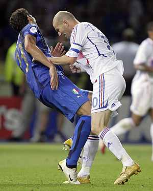 Zidane regrets headbutting Materazzi in 2006 World Cup final