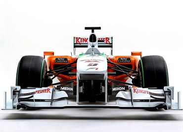 Force India's new car VJM03