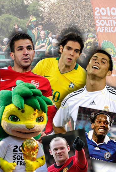 Some of the star players of the World Cup 2010